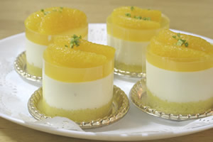 4�F�I�����W�̃`�[�Y�P�[�L